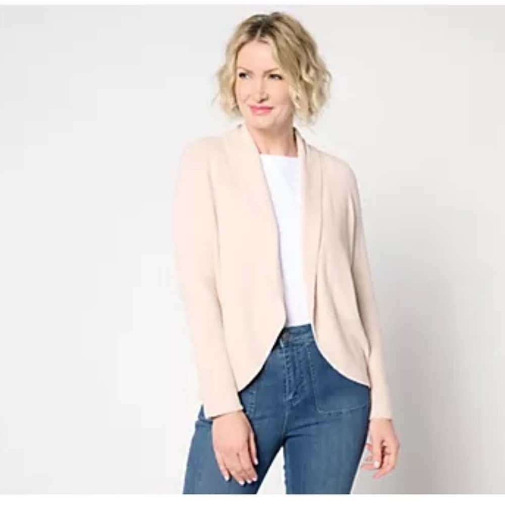 NWT Barefoot Dreams Cozy Chic Ultra Lite Cardigan M